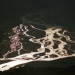 The confluence of Pin and Spiti Rivers